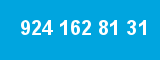 924 162 81 31 924 162 81 31